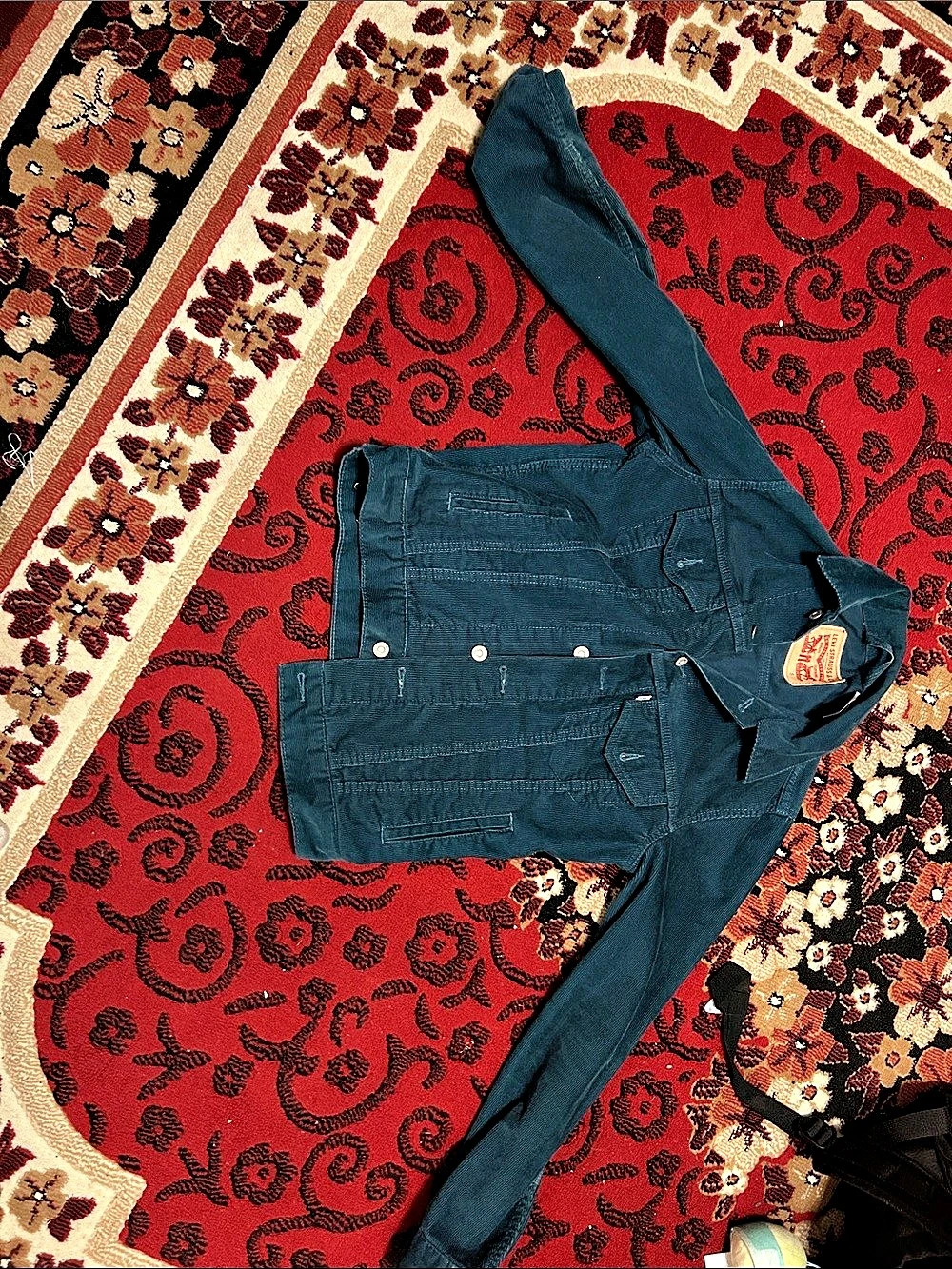 Levi Strauss & Co. Corduroy Trucker Jacket. in Blue Size